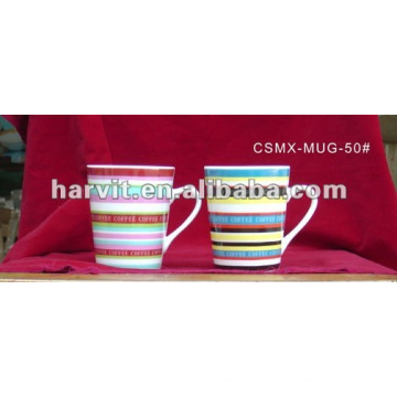 100% Handmade Artesanato cozinha cerâmica personalizada Café Coffee Drinkware caneca todos os tamanhos em branco